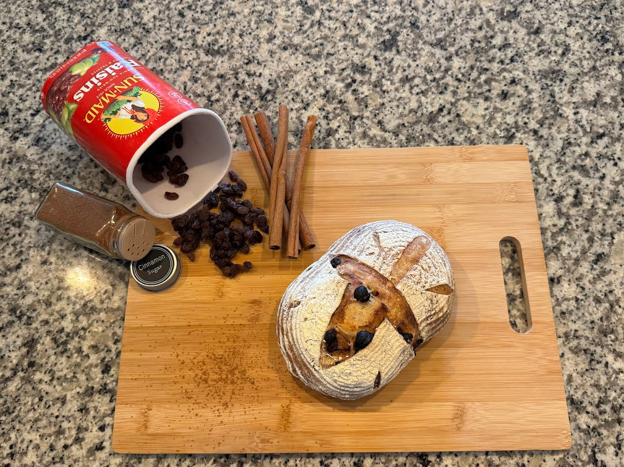 Cinnamon Raisin Sourdough Loaf - Mini